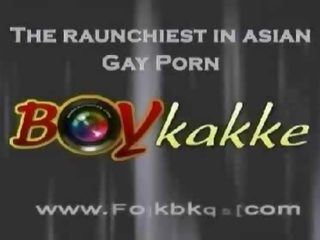 תאילנדי geek נתפס ב א הומוסקסואל מֶשֶׁק בַּיִת א trois